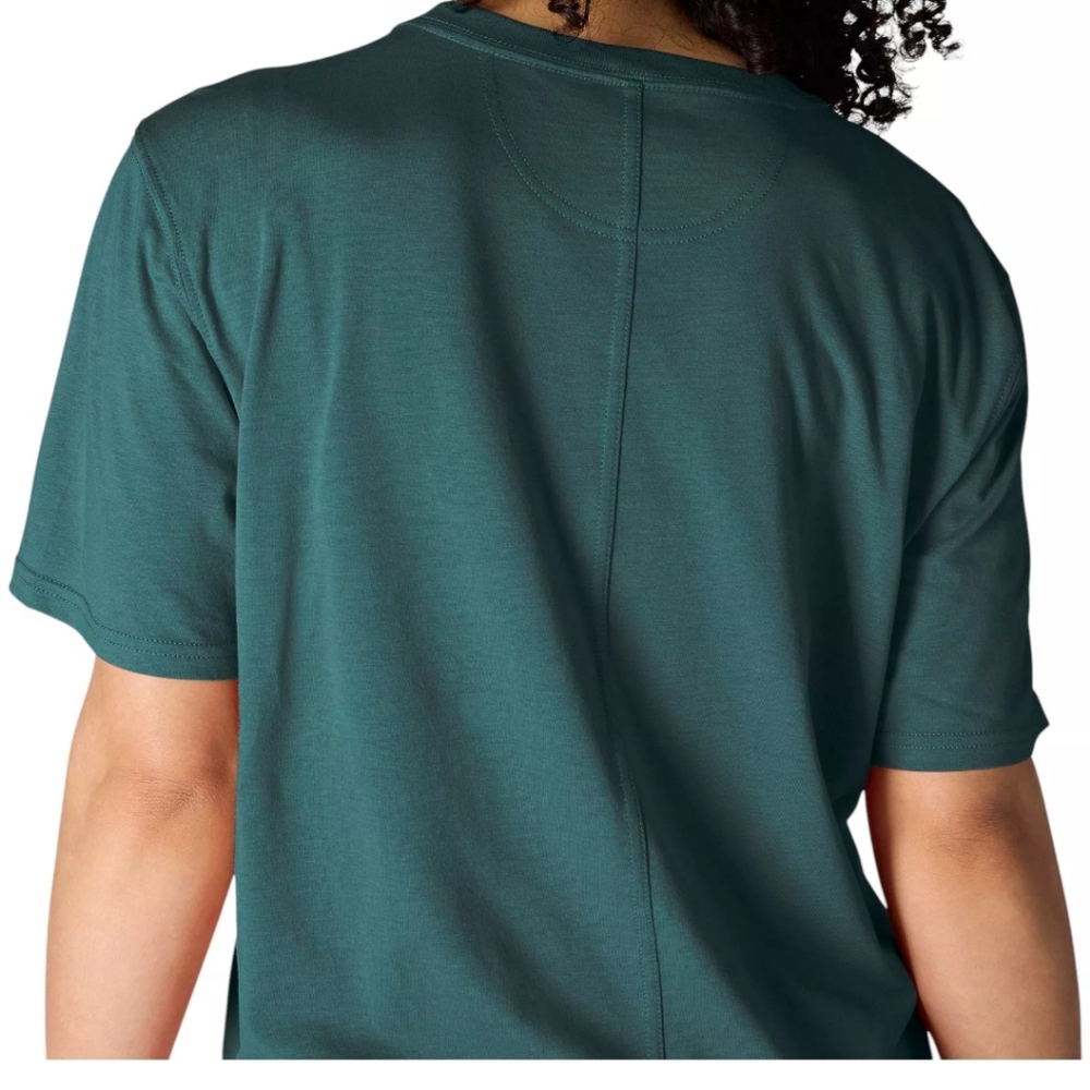 NWT Women's Carhartt Loose Fit Tee with Pocket- Color Greenstone - Picture 3 of 3